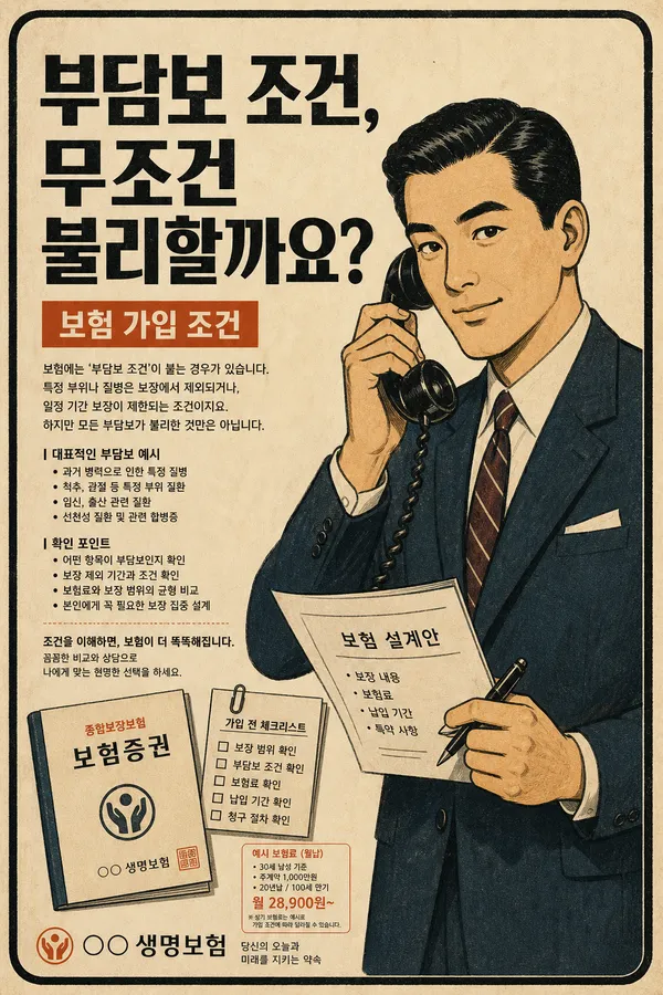 부담보 조건이란 무엇일까