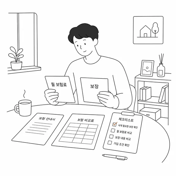 가입한 보험 증권과 보장 내용을 한눈에 점검하는 1인 가구