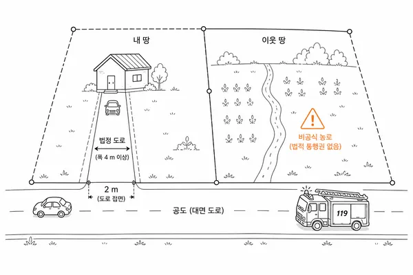 전원주택 부지 선택 전 기반시설과 인허가 확인하기