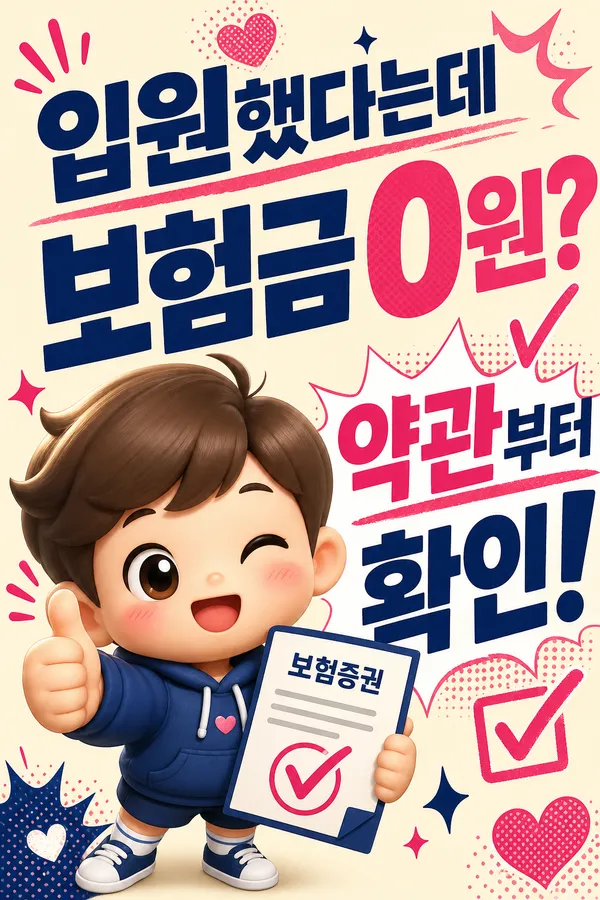 입원일당 보험 청구 전 입원 기준 확인하기