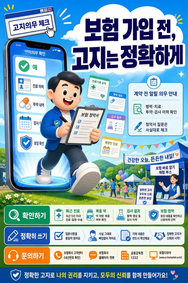 고지 의무를 빠뜨렸을 때 생길 수 있는 문제